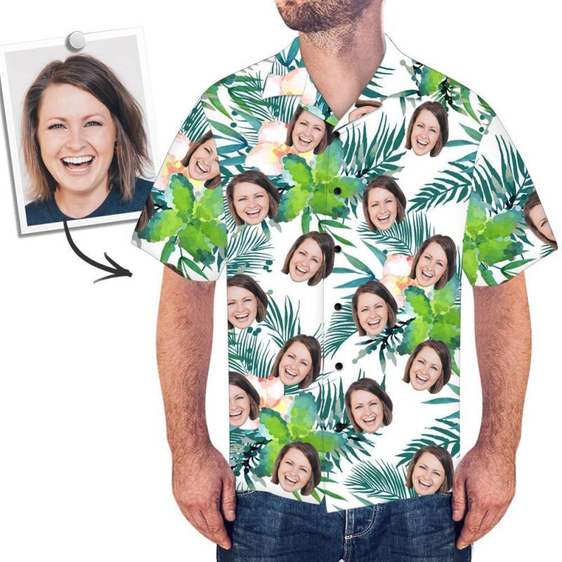 Personalized Aloha Beach Shirt For Men Hawaiian Shirt