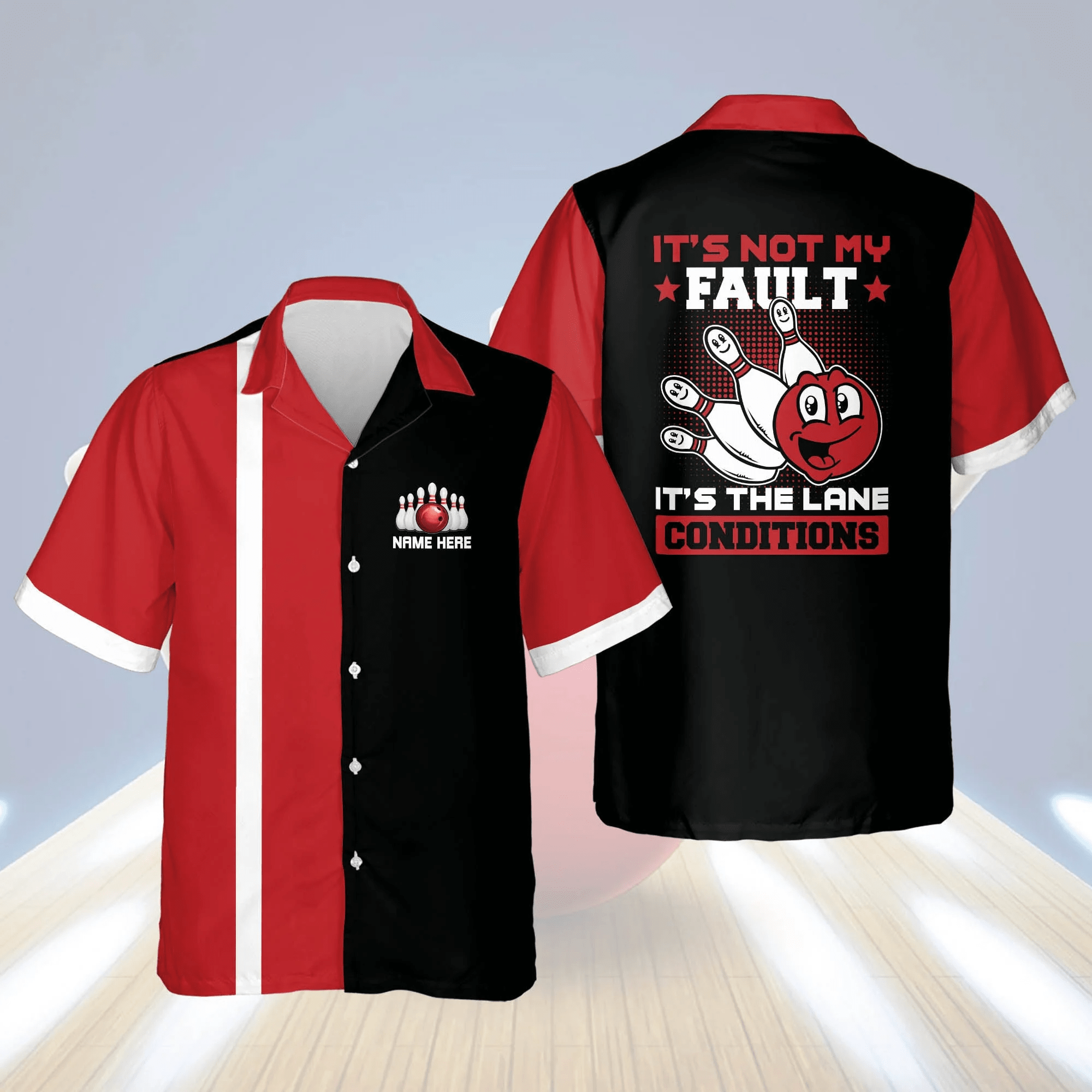 Personalized Bowling Trendy Hawaiian Shirt For Men, It’s Not My Fault It’s Lane Conditions Trendy Hawaiian Shirt Personalized Bowling Trendy Hawaiian Shirt For Men, It’s Not My Fault It’s Lane Conditions Trendy Hawaiian Shirt