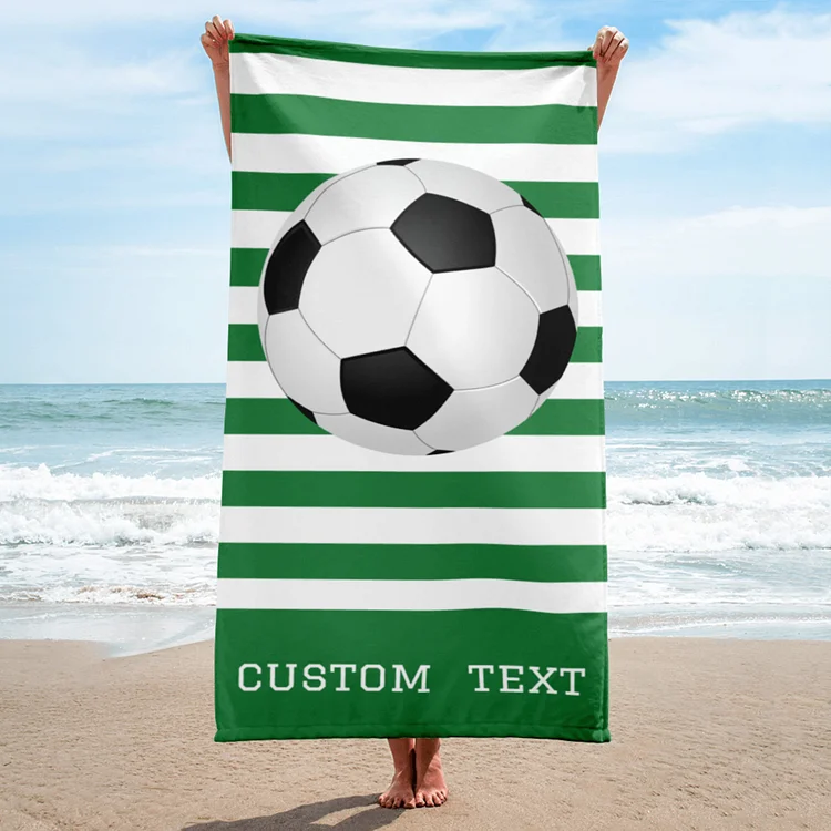 Personalized Kids Sport Lovely Summer Beach Towels Fun Adventure
