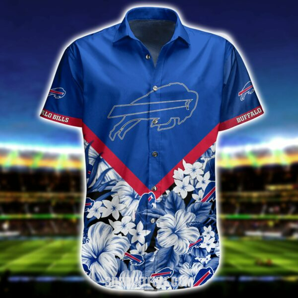 Personalized NFL Buffalo Bills Hawaiian Shirt: Short and Stylish