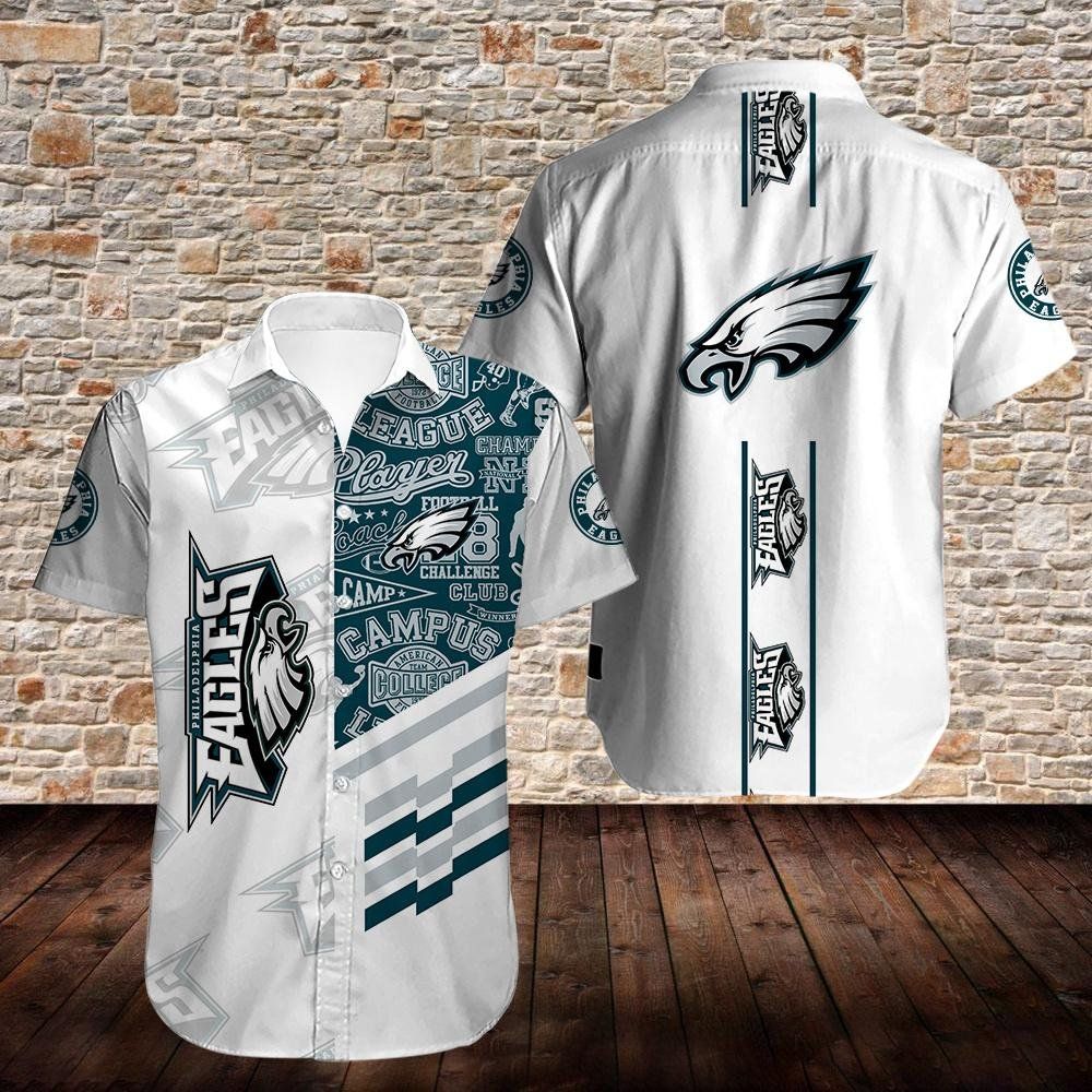 Philadelphia Eagles Hawaiian Shirt: Trendy Aloha Design 08, Limited Edition