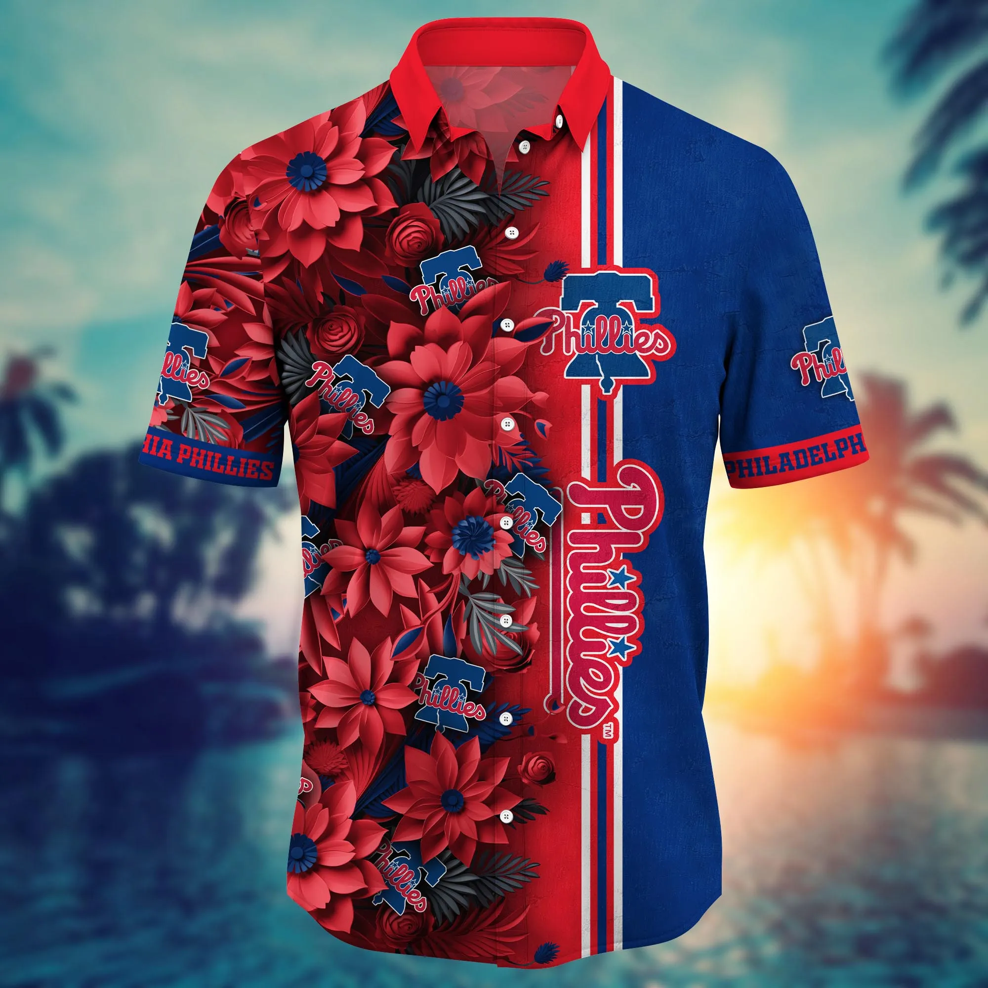 Philadelphia Phillies MLB Hawaiian Shirt Custom Picnics Aloha Shirt