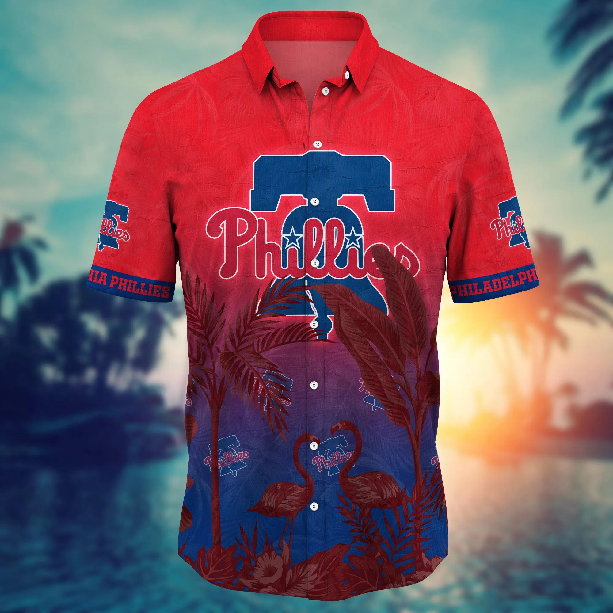 Philadelphia Phillies MLB Hawaiian Shirt Warm Seasontime Aloha Shirt