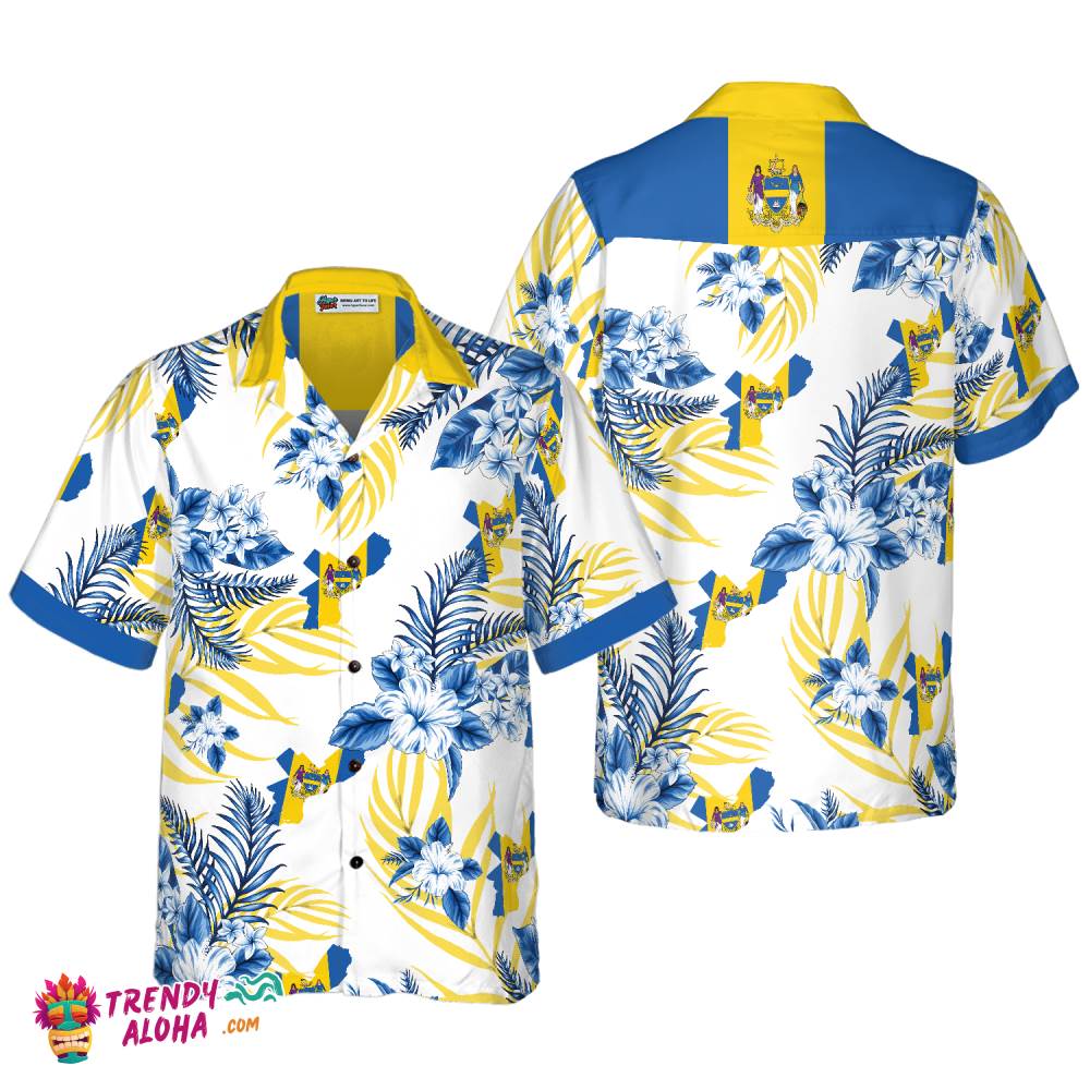 Philadelphia Proud Hawaiian Shirt Philadelphia Proud Hawaiian Shirt