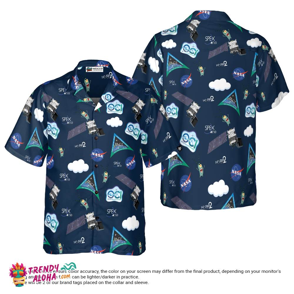 Phillip Blackwood Dark Blue Hawaiian Shirt