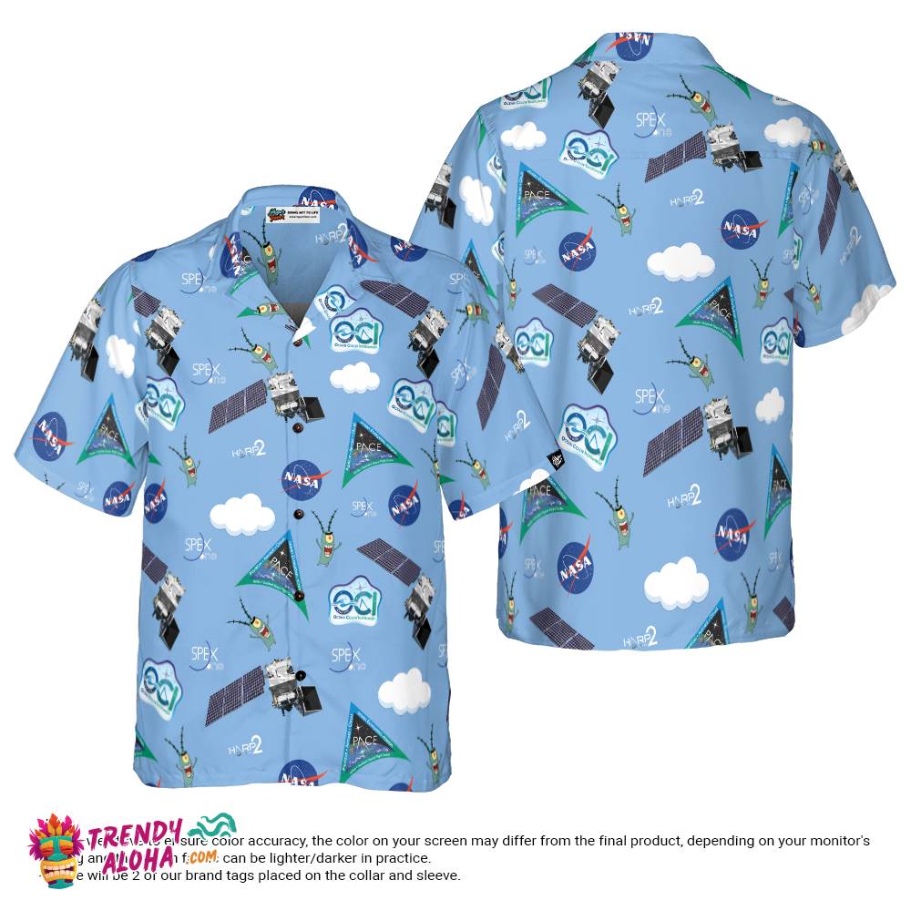 Phillip Blackwood Light Blue Hawaiian Shirt