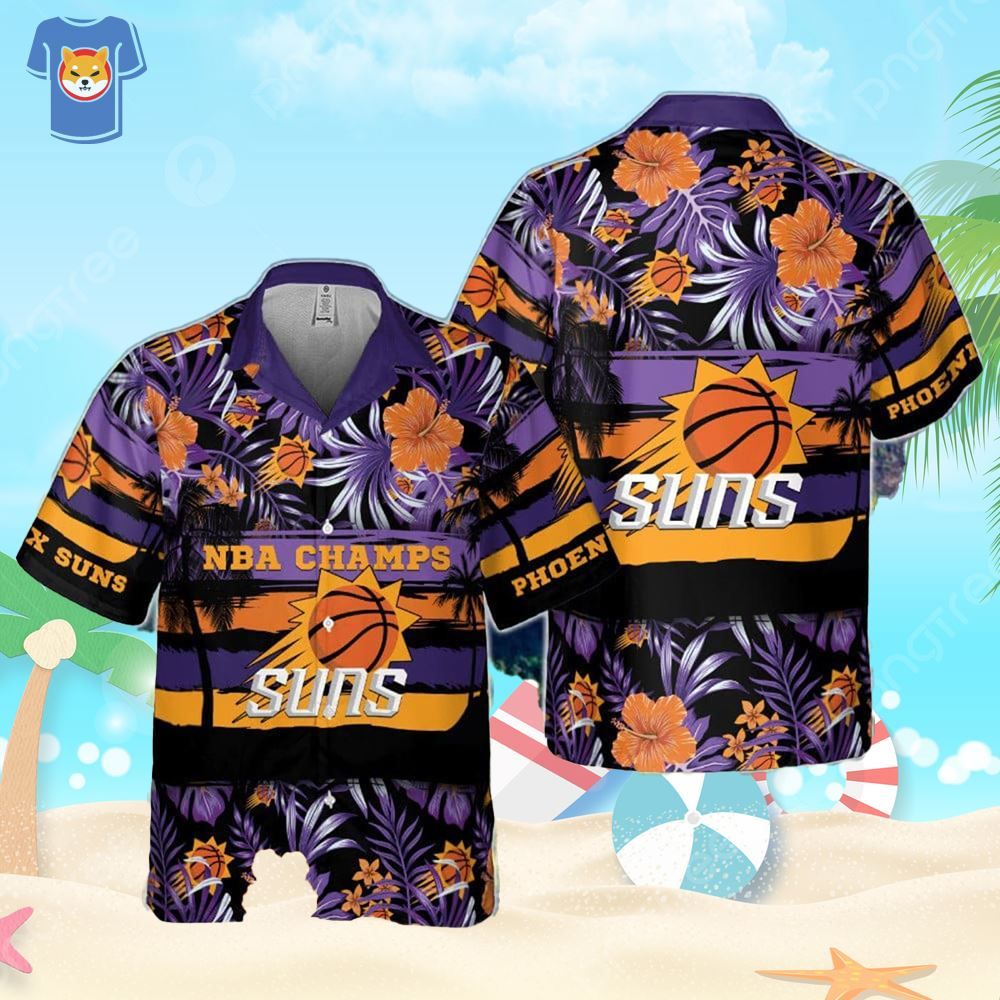 Phoenix Suns National Basketball Association Hawaiian Shirt For Fan Phoenix Suns National Basketball Association Hawaiian Shirt For Fan