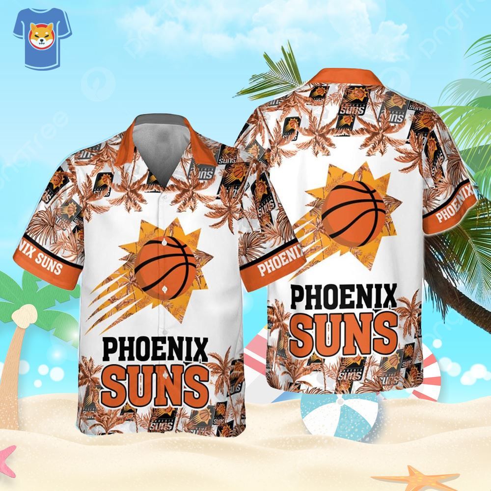 Phoenix Suns National Basketball Association Hawaiian Shirt For Fans Phoenix Suns National Basketball Association Hawaiian Shirt For Fans
