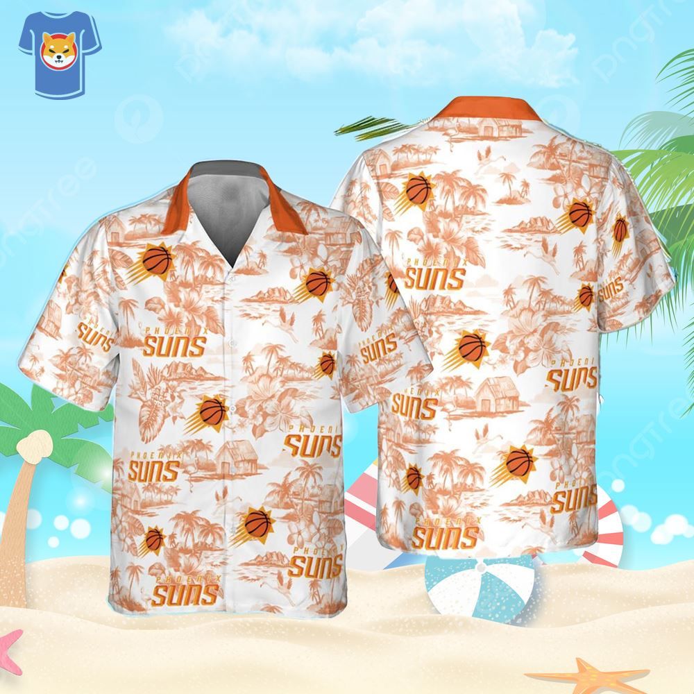 Phoenix Suns National Basketball Hawaiian Shirt Association Phoenix Suns National Basketball Hawaiian Shirt Association