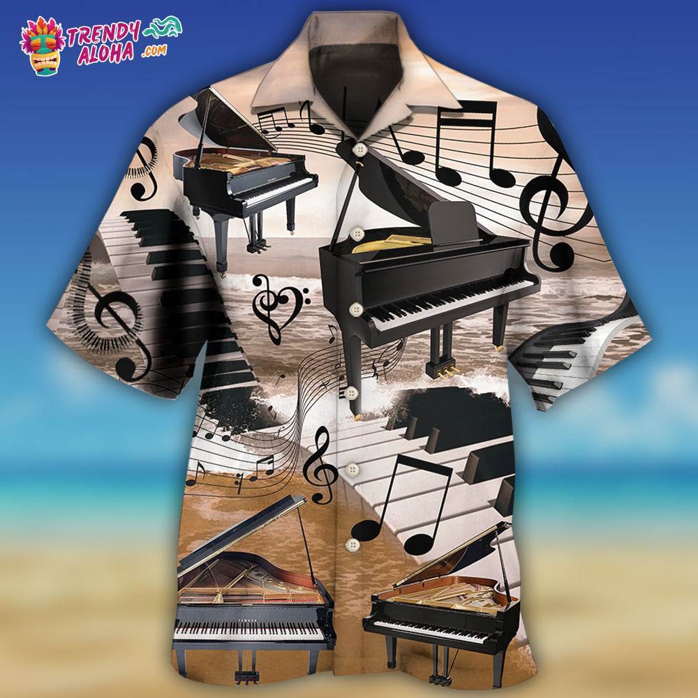 Piano Is My Life Style Hawaiian Shirt – Trendy Aloha