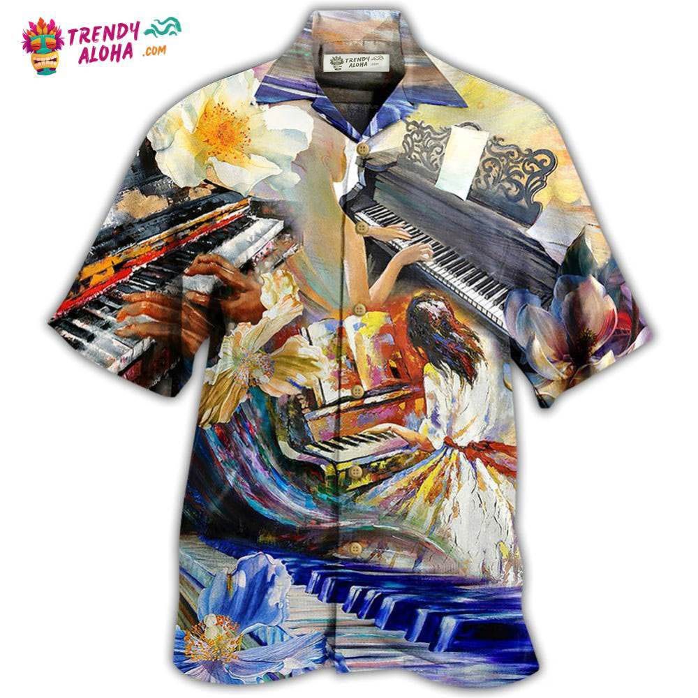 Piano Music Love Piano Forever Hawaiian Shirt – Trendy Aloha Piano Music Love Piano Forever Hawaiian Shirt – Trendy Aloha