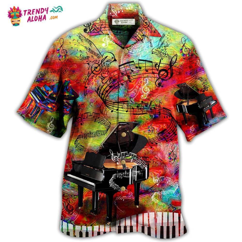 Piano Music Piano Guide You To The World Hawaiian Shirt – Trendy Aloha Piano Music Piano Guide You To The World Hawaiian Shirt – Trendy Aloha