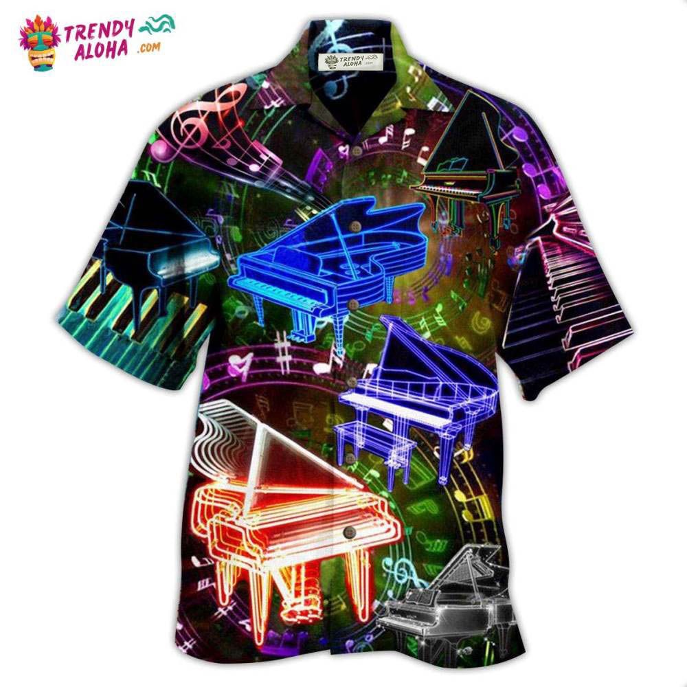 Piano Music Piano Speaks Hawaiian Shirt – Trendy Aloha Piano Music Piano Speaks Hawaiian Shirt – Trendy Aloha