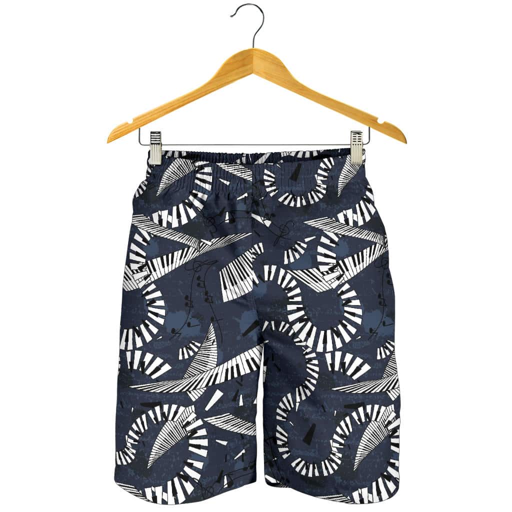 Piano Pattern Print Design 02 For Men Women Kid Shorts