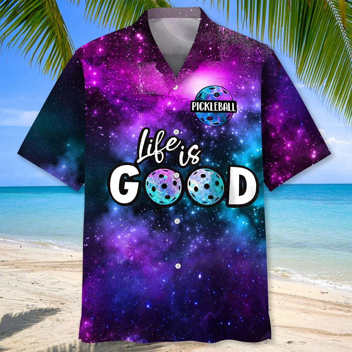 Pickleball Black And White Trendy Hawaiian Shirt, Pickleball Shirt, Trendy Hawaiian Shirt For Men And Women