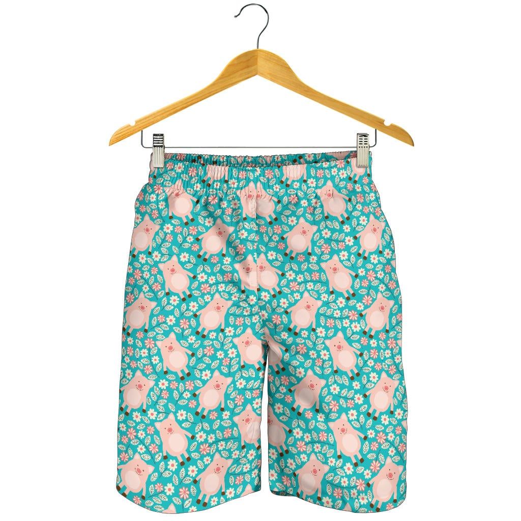 Pig Pattern Print Design 01 For Men Women Kid Shorts