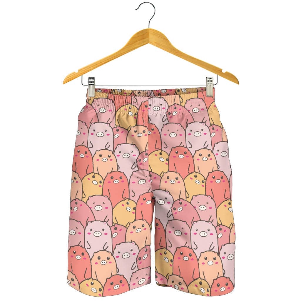 Pig Pattern Print Design 04 For Men Women Kid Shorts