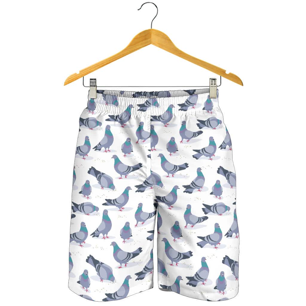 Pigeon Pattern Print Design 03 For Men Women Kid Shorts