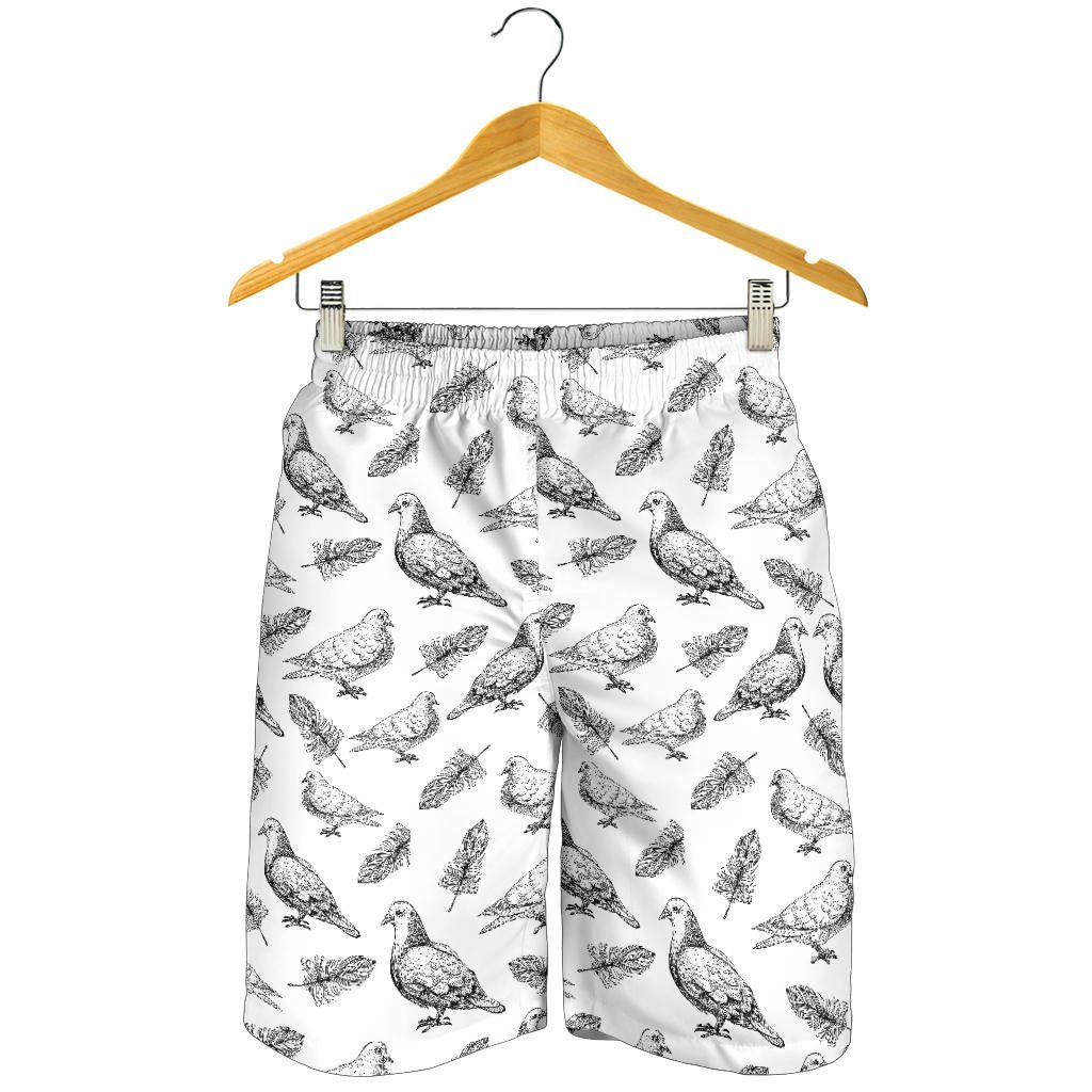 Pigeon Pattern Print Design 05 For Men Women Kid Shorts