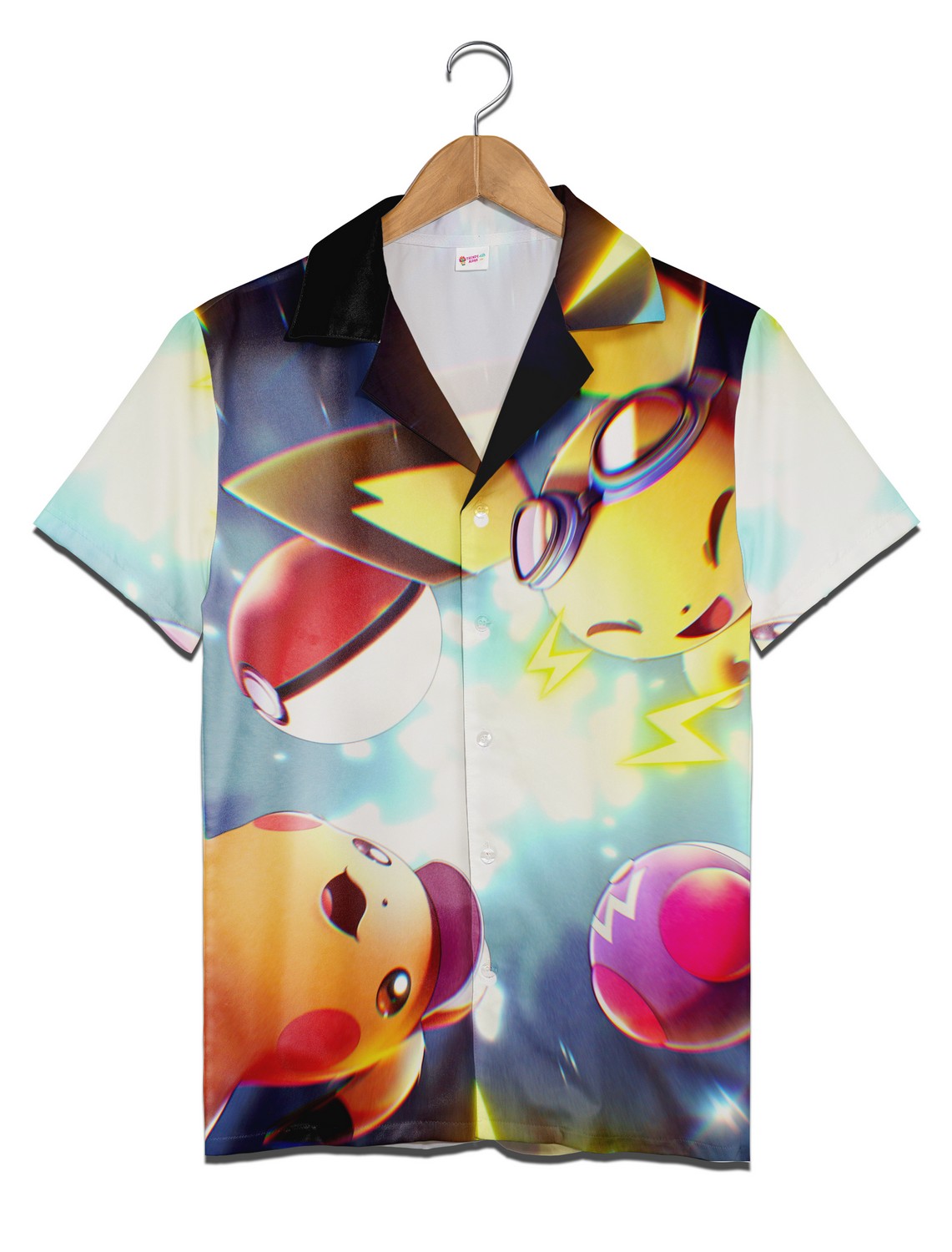 Pikachu AOP Pokemon Hawaiian Shirt, Anime Pokemon Lovers Gift