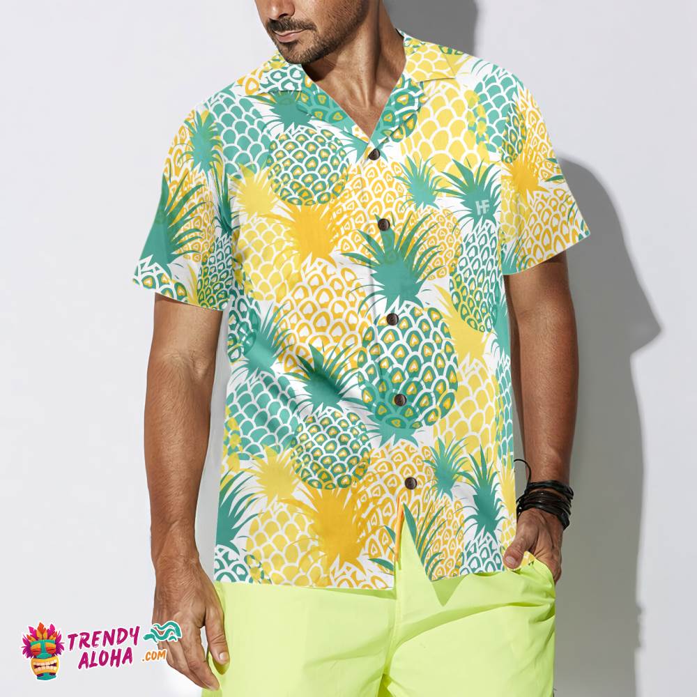 Pineapple Pattern V8 Hawaiian Shirt