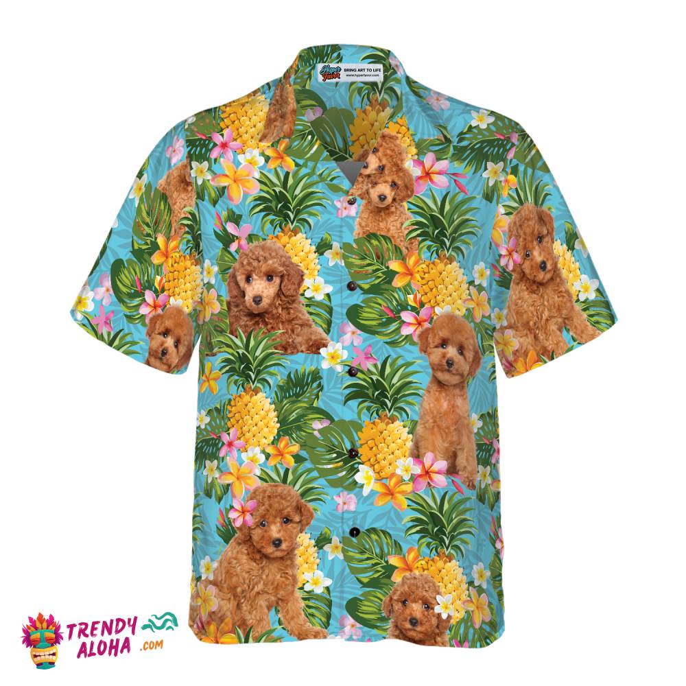 Pineapple Poodles Lover Hawaiian Shirt Pineapple Poodles Lover Hawaiian Shirt