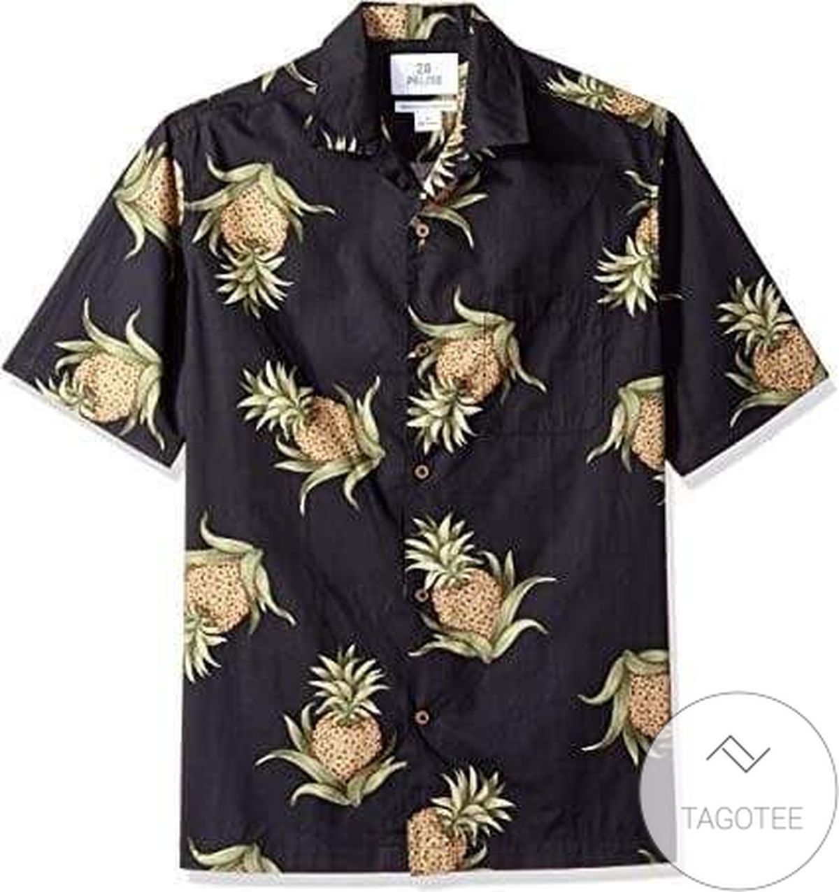 Pineapple Tropical Design Hawaiian Shirt Unique Edition