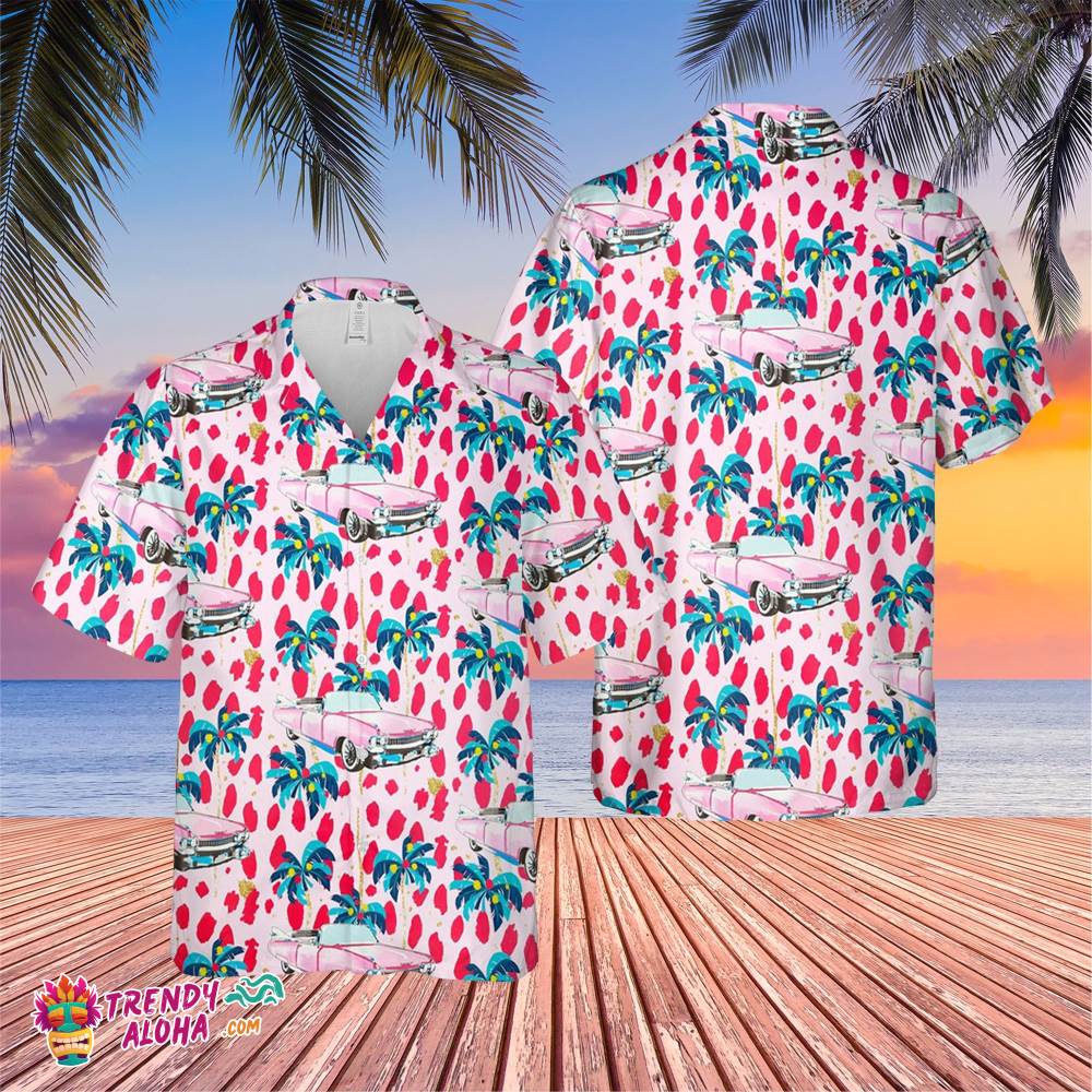 Pink Car Hawaiian Shirt Trending Hawaiian Shirt, Summer Vacation Hawaiian Shirt Pink Car Hawaiian Shirt Trending Hawaiian Shirt, Summer Vacation Hawaiian Shirt