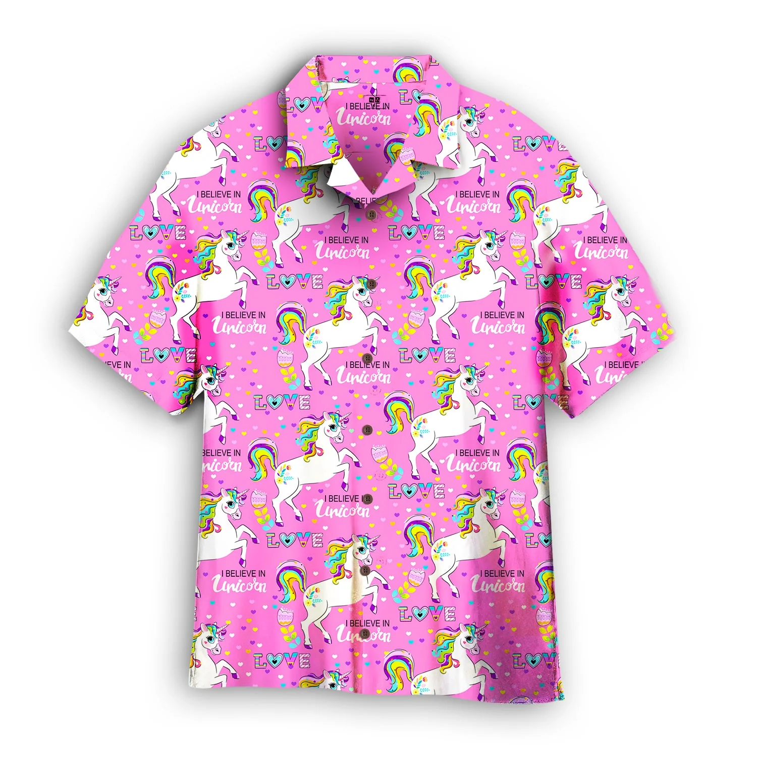 Pink Unicorn I Believe In Unicorn Trendy Hawaiian Shirt For Aloha Shirt Pink Unicorn I Believe In Unicorn Trendy Hawaiian Shirt For Aloha Shirt