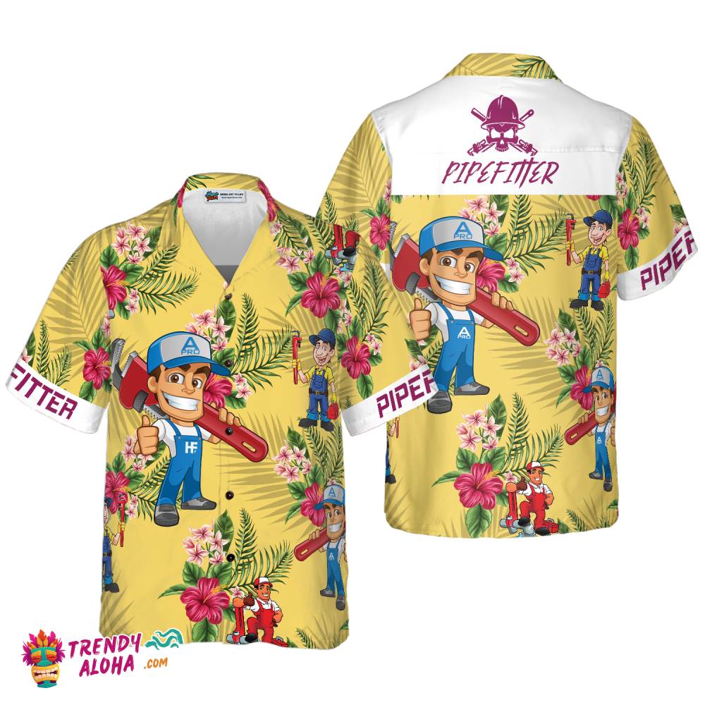 Pipefitter Hawaiian Shirt Pipefitter Hawaiian Shirt