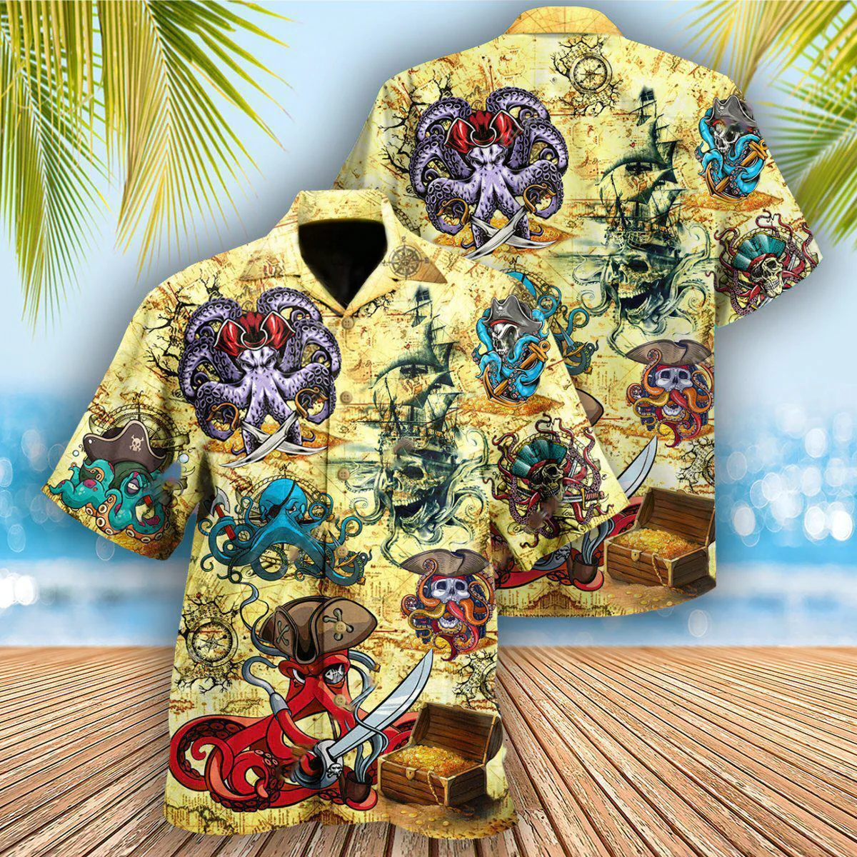 Pirate Adventure Awaits In This 3D Printed Hawaiian Shirt