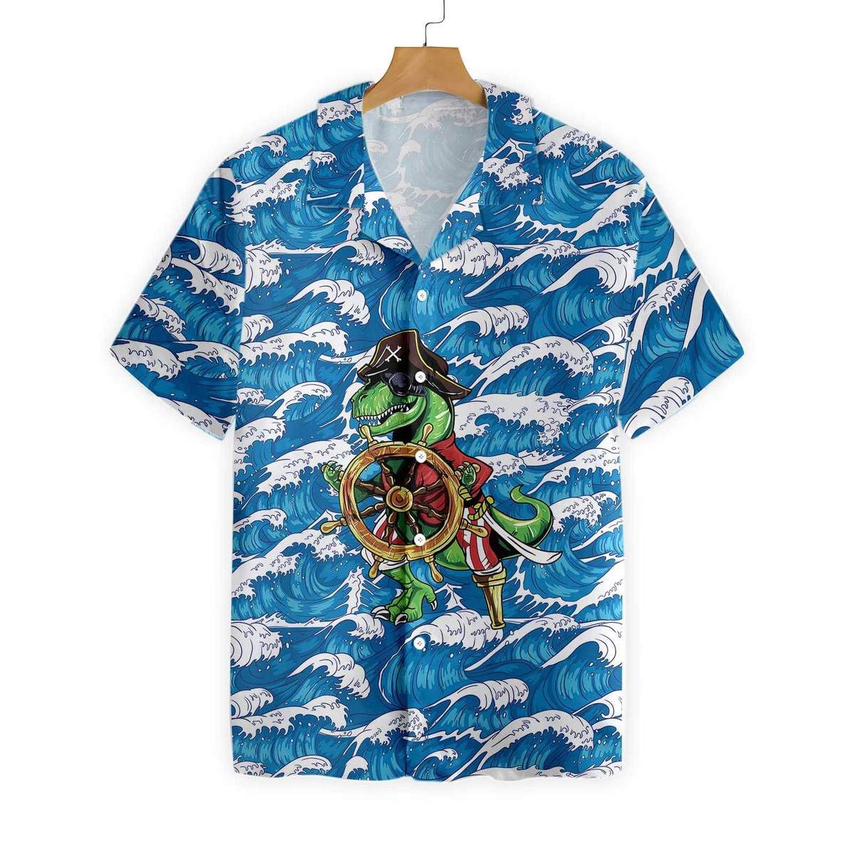Pirate Adventure Displayed On Unique Hawaiian Shirt 3D Print