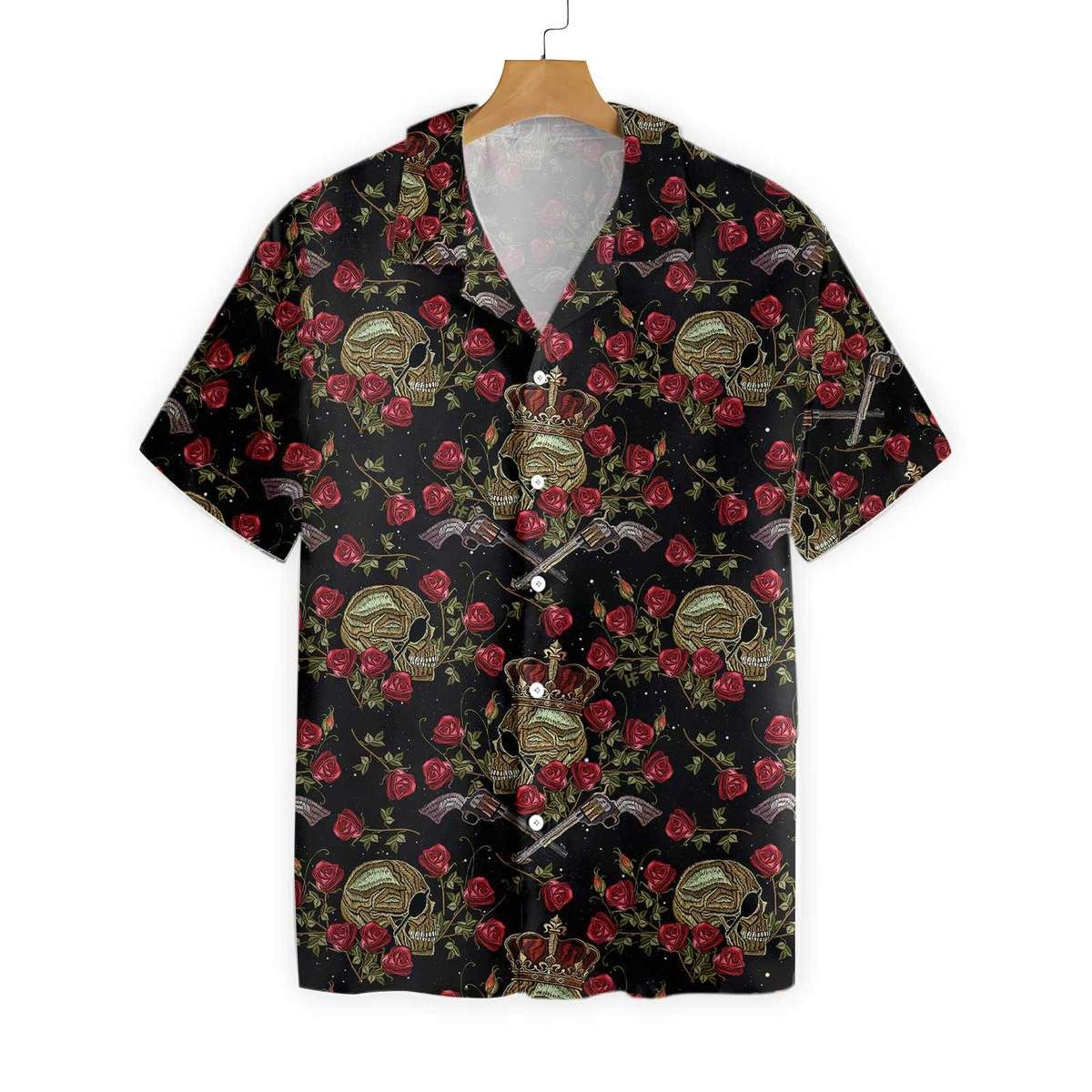 Pirate Adventure Hawaiian Shirt Showcased In Full 3D Printed Design Vibrancy
