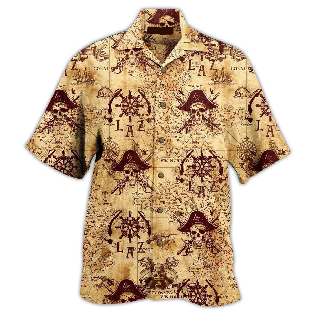 Pirate Adventure Showcased Hawaiian Shirt 3D All Over Print
