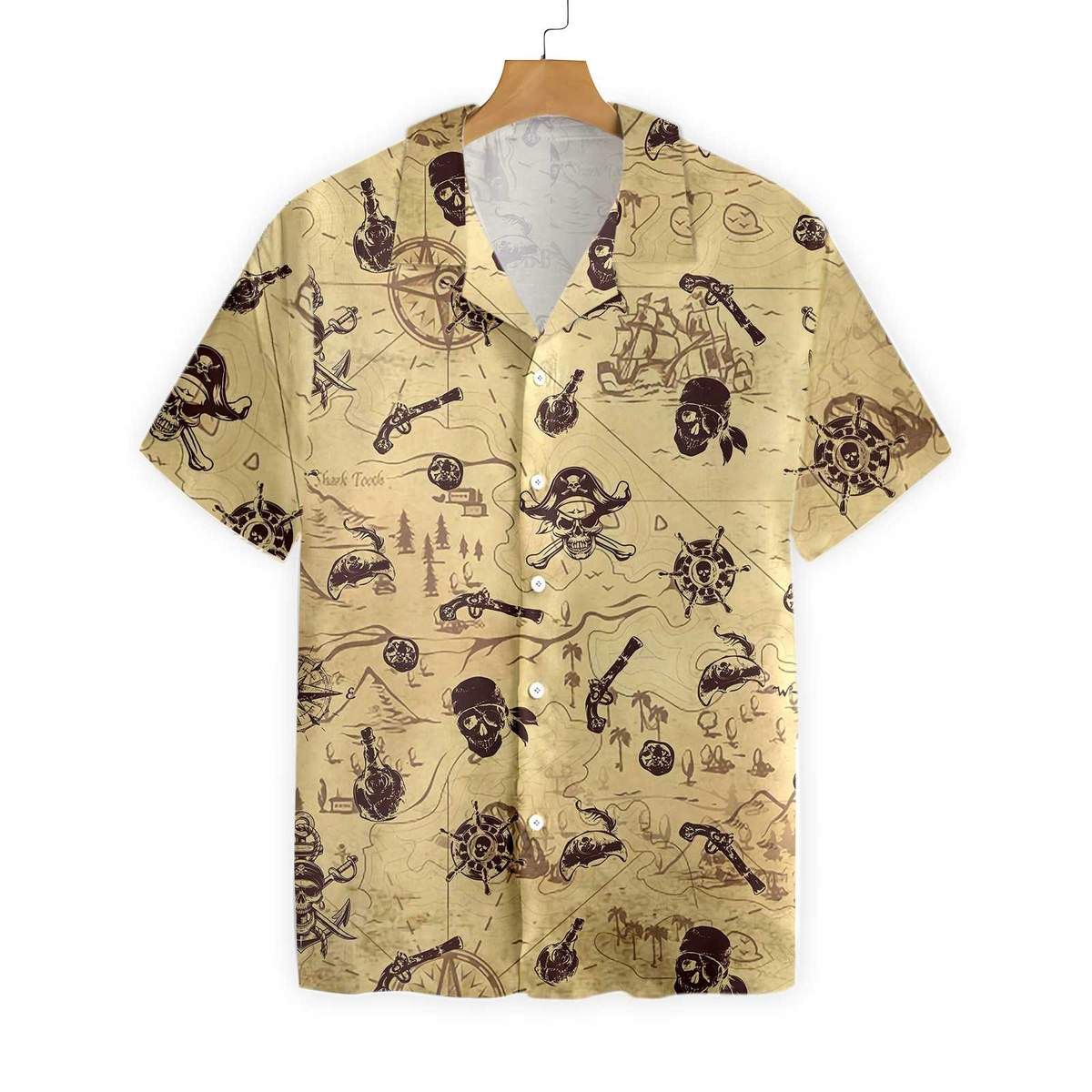 Pirate Adventure Theme 16 3D Hawaiian Shirt Unique Printed Design