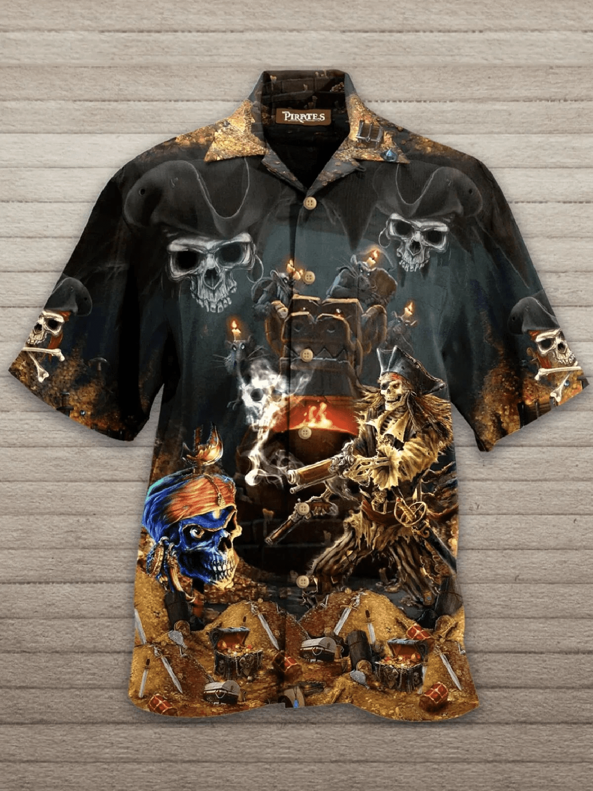 Pirate Adventure Theme 20 3D Hawaiian Shirt Stylish Printed Design