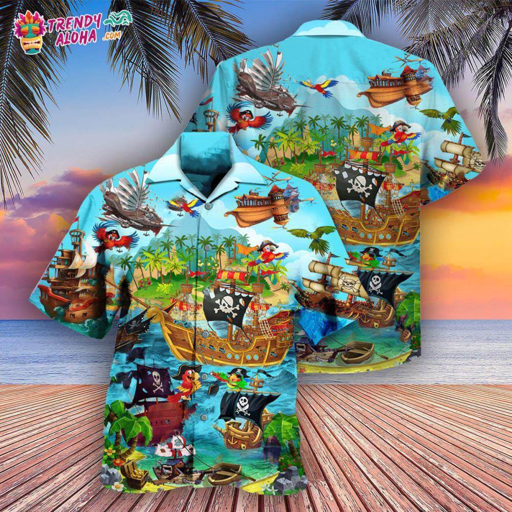 Pirate It’S A Pirate Life For Me Hawaiian Shirt – Trendy Aloha