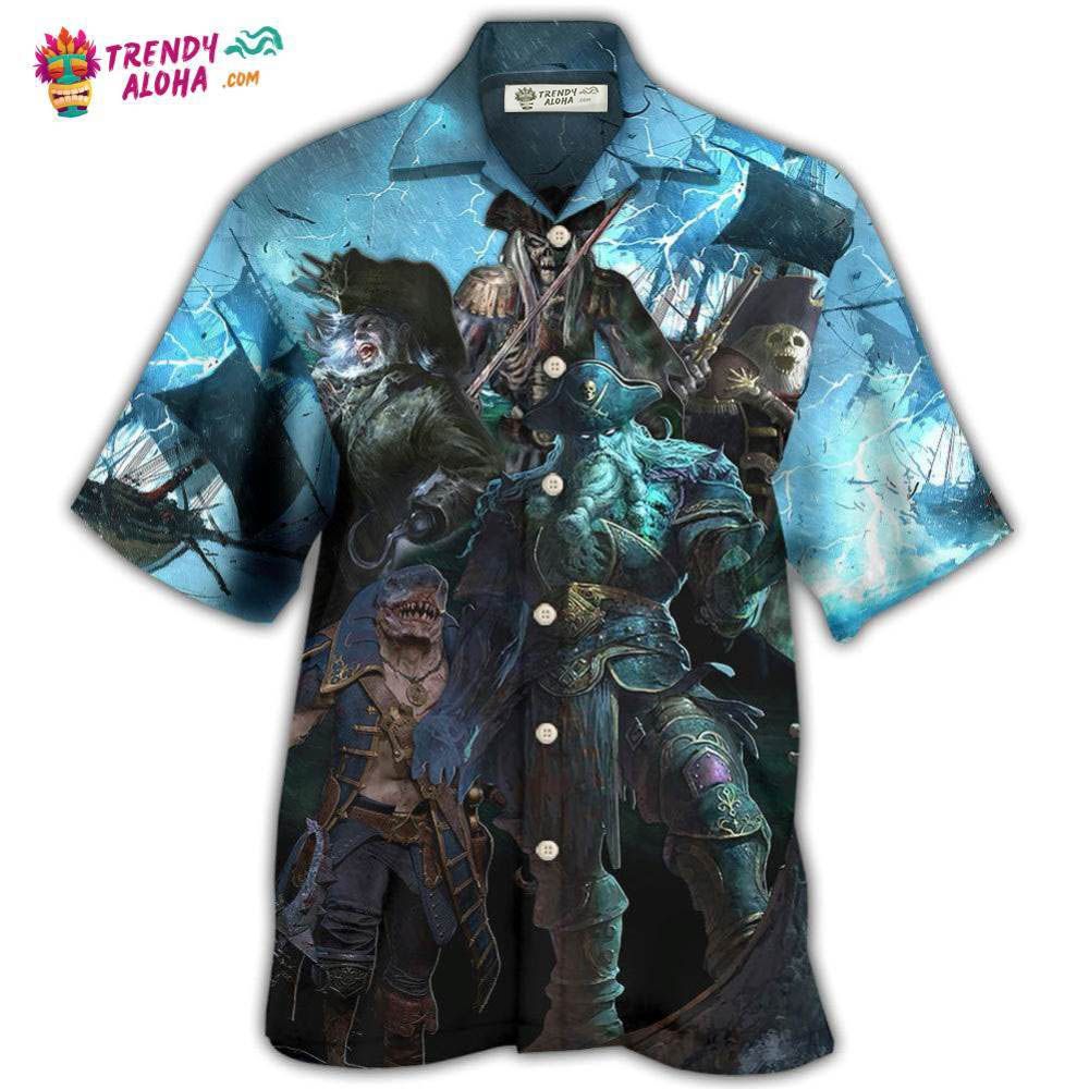 Pirate Monster Storm Sea Hawaiian Shirt – Trendy Aloha Pirate Monster Storm Sea Hawaiian Shirt – Trendy Aloha