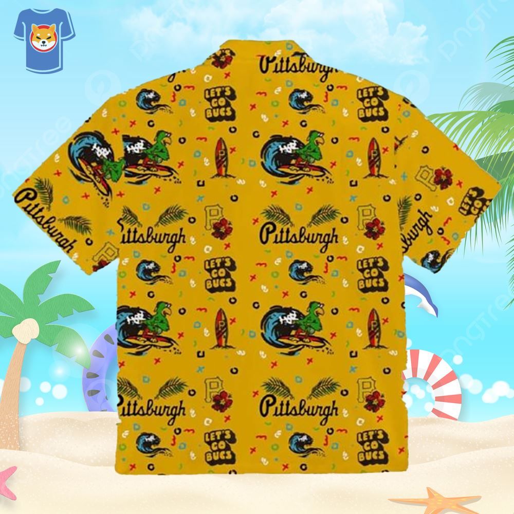 Pirates Pittsburgh Baseball Fan’s Hawaiian Shirt
