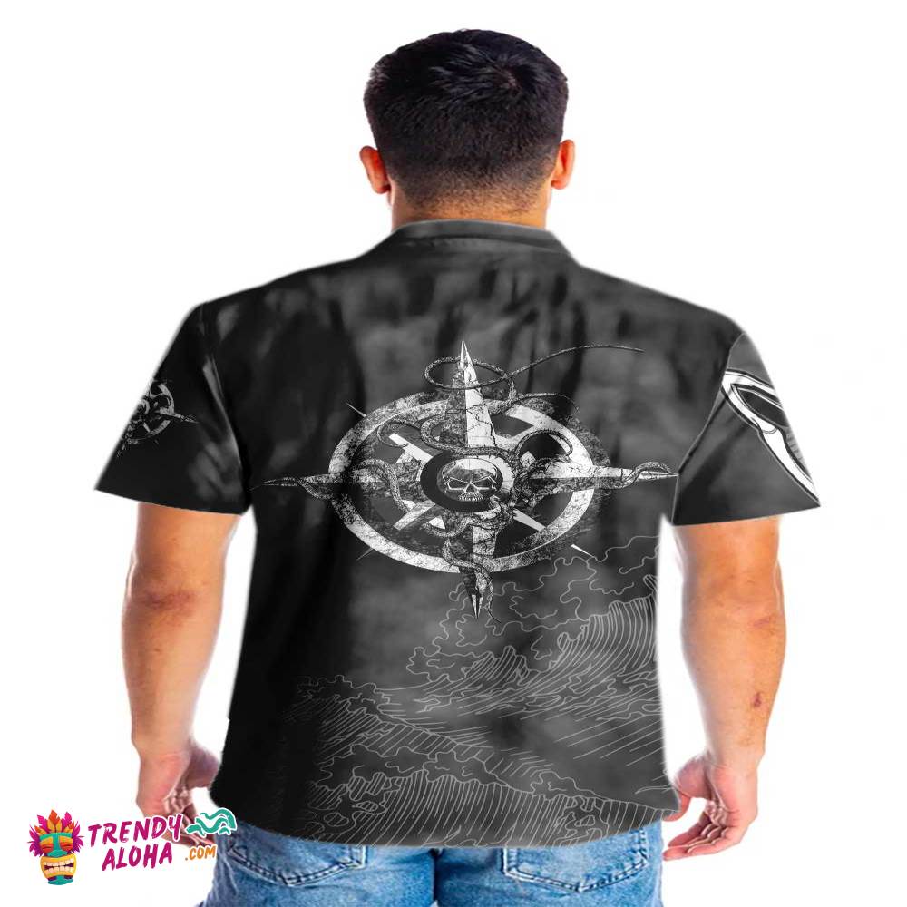 Pirates Skull Hawaiian Shirt