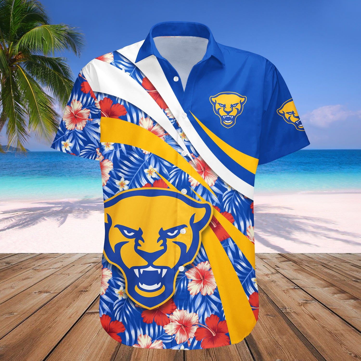 Pittsburgh Panthers Hawaii Shirt Hibiscus Sport Style – NCAA