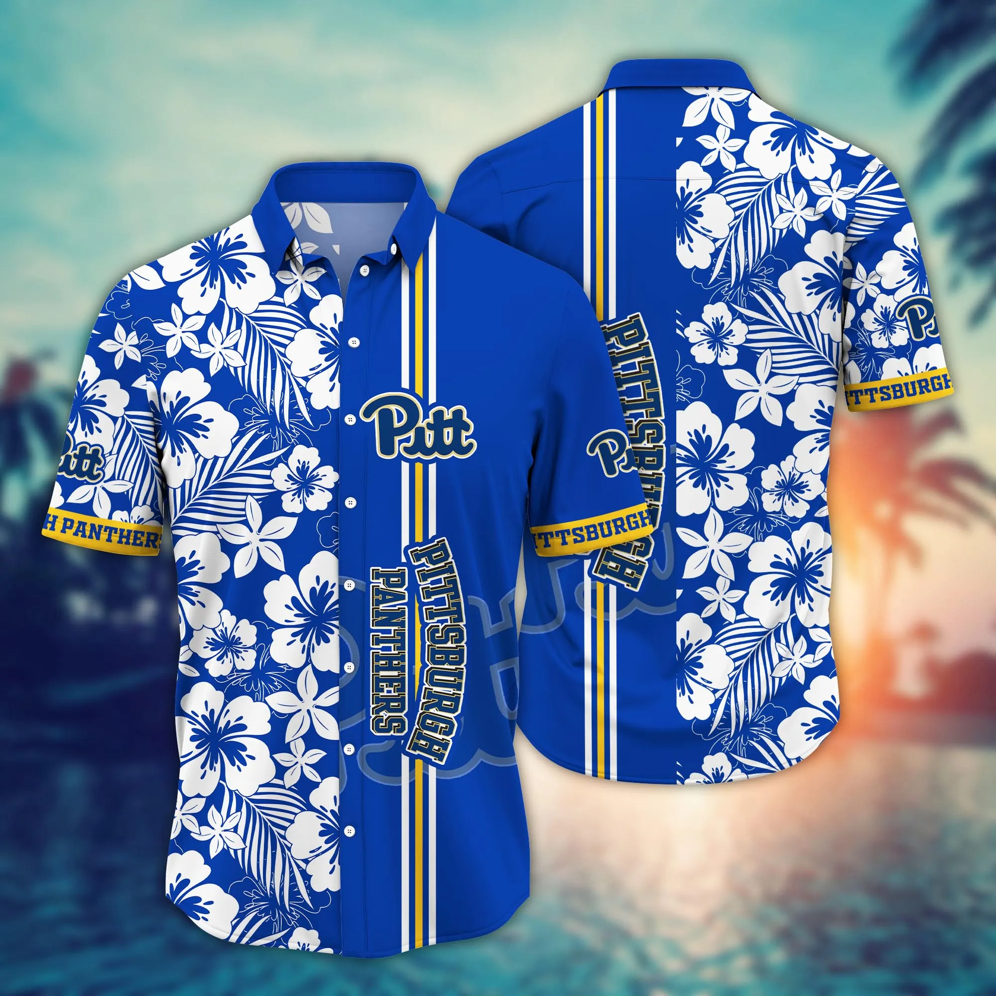 Pittsburgh Panthers NCAA Hawaiian Shirt Heatwavetime Aloha Shirt Pittsburgh Panthers NCAA Hawaiian Shirt Heatwavetime Aloha Shirt