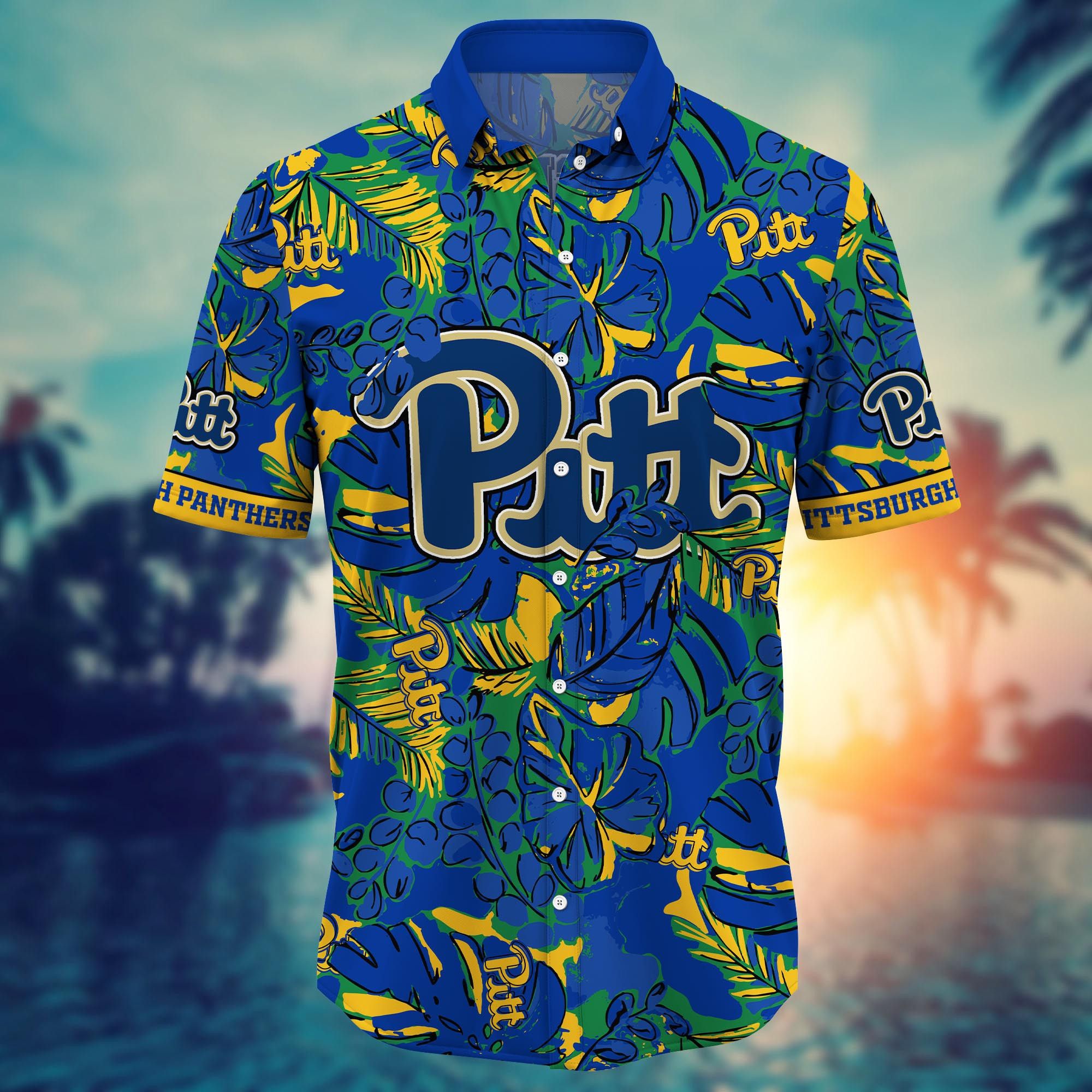 Pittsburgh Panthers NCAA Hawaiian Shirt Ice Cream Season Aloha Shirt
