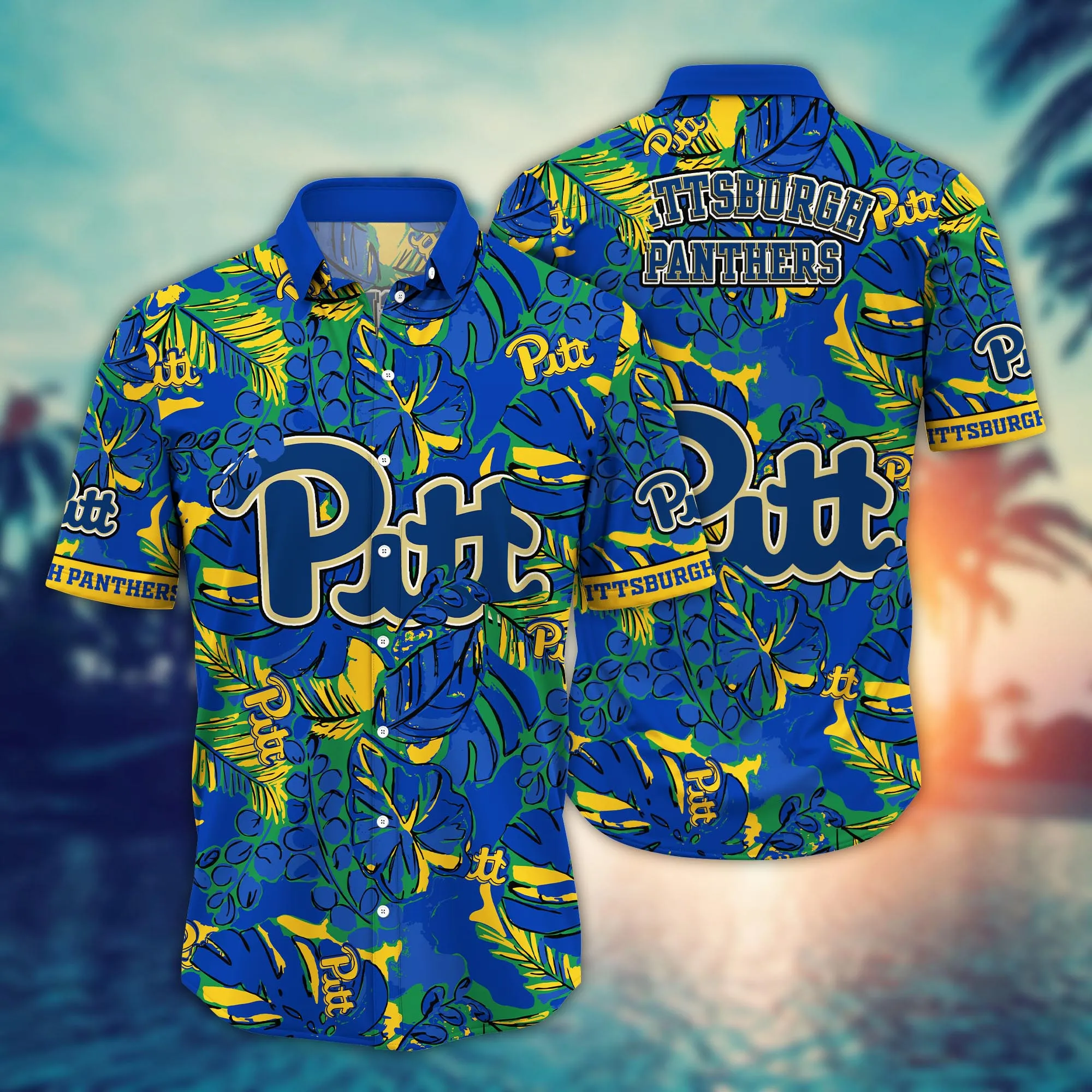 Pittsburgh Panthers NCAA Hawaiian Shirt Ice Cream Season Aloha Shirt Pittsburgh Panthers NCAA Hawaiian Shirt Ice Cream Season Aloha Shirt