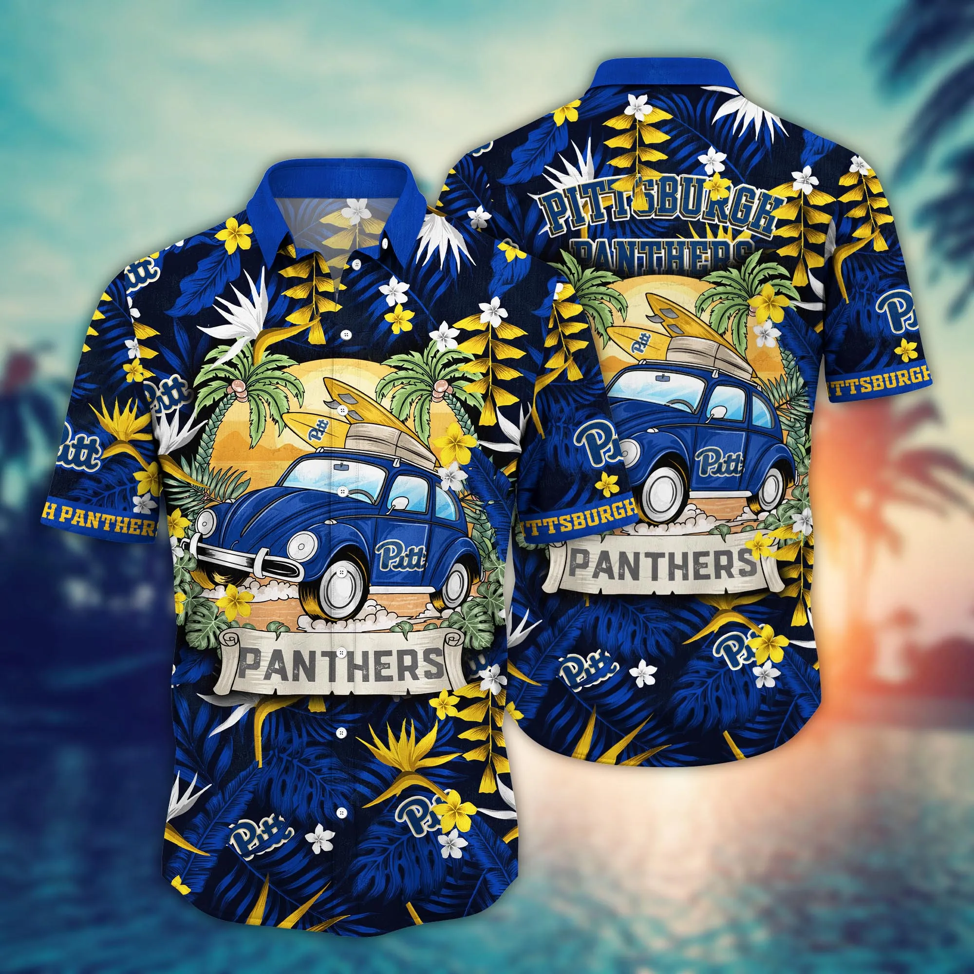 Pittsburgh Panthers NCAA Hawaiian Shirt Popsiclestime Aloha Shirt Pittsburgh Panthers NCAA Hawaiian Shirt Popsiclestime Aloha Shirt