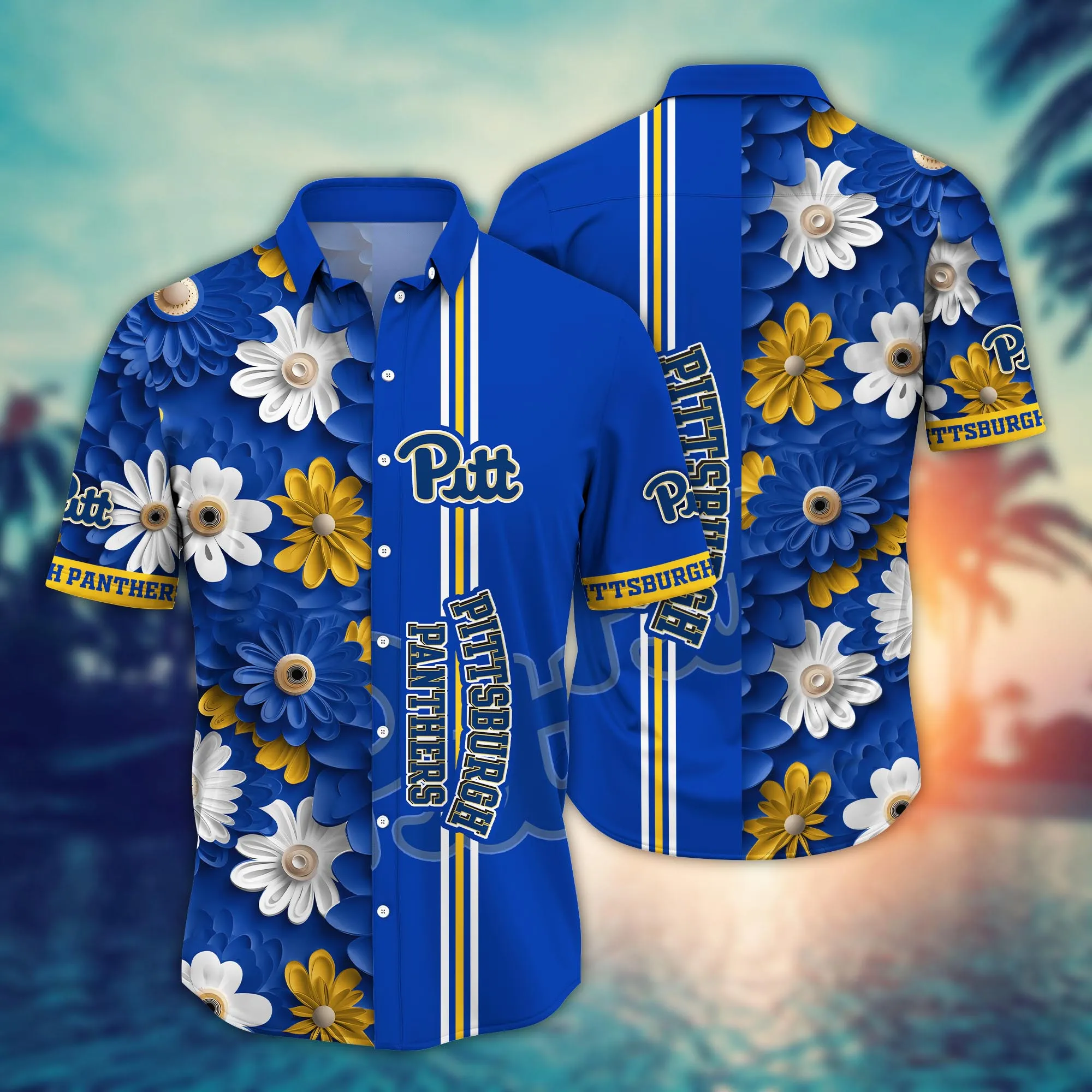 Pittsburgh Panthers NCAA Hawaiian Shirt Vacation Spots Aloha Shirt Pittsburgh Panthers NCAA Hawaiian Shirt Vacation Spots Aloha Shirt
