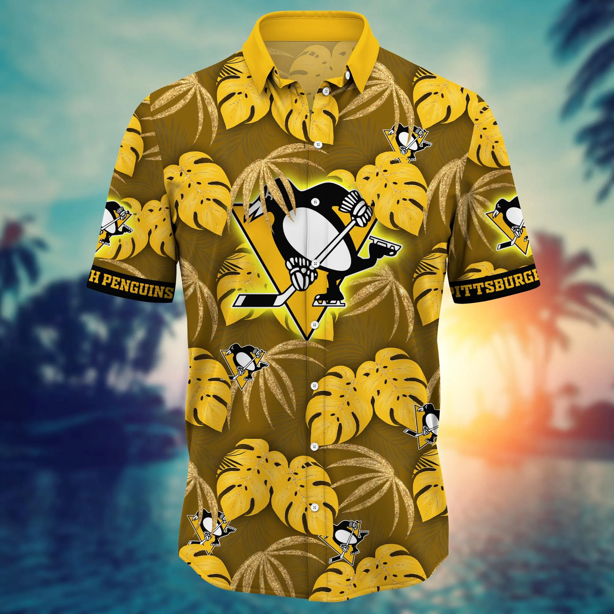Pittsburgh Penguins NHL Hawaiian Shirt Picnics Aloha Shirt