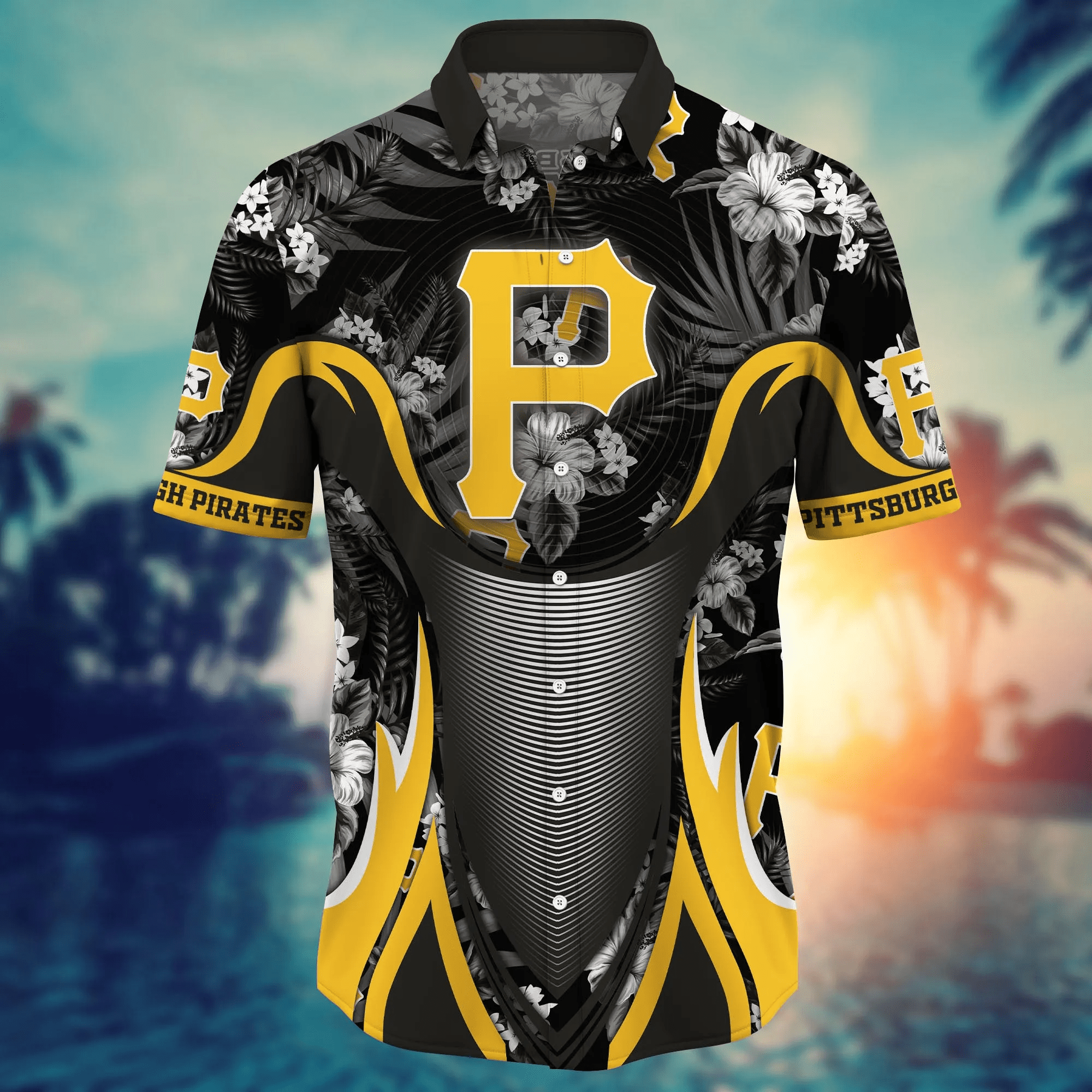 Pittsburgh Pirates MLB Hawaiian Shirt Long Days Aloha Shirt