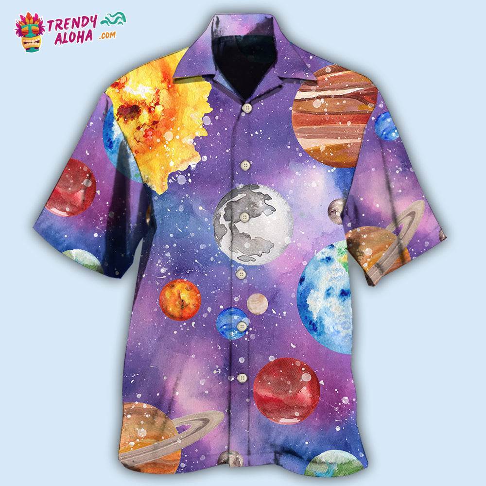 Planet Solar System Hawaiian Shirt – Trendy Aloha