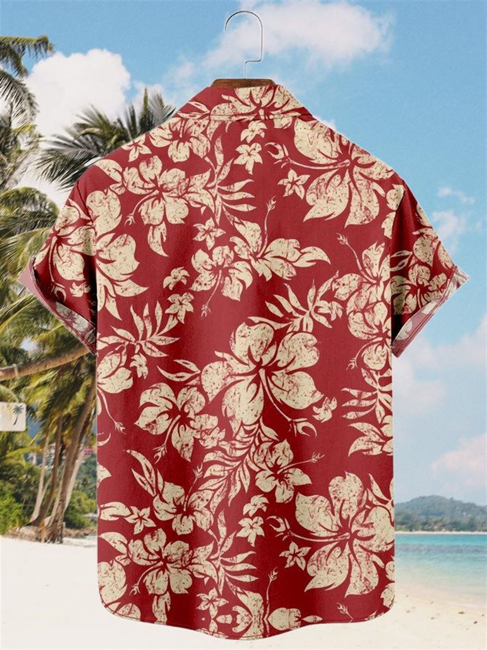 Plant Flower Leaf Element Lapel Hawaiian Shirt Plant Flower Leaf Element Lapel Hawaiian Shirt